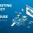 Marketing Agency vs. In-house. Making the right choice Infographic